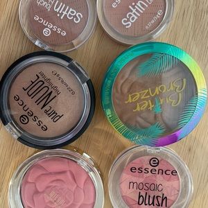 Drug store blush bronzer and highlighter bundle